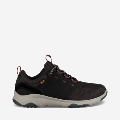 Black Teva Arrowood Venture WP Women's Lace Ups | 7XG3EJV