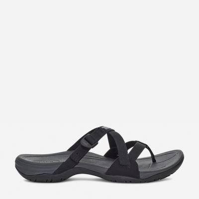 Black Teva Ascona Flip Women's Sandals | G19EWWK