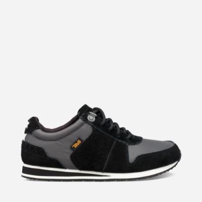 Black Teva Highside '84 Women's Sneakers | Q8WIS7C