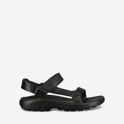 Black Teva Hurricane Drift Kids' Sandals | V0TZSCK