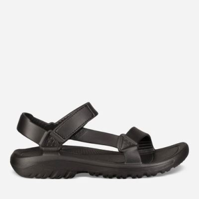 Black Teva Hurricane Drift Men's Sandals | RK0JG20