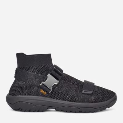 Black Teva Hurricane Sock - Opening Ceremony Men's Sandals | SXA51B2