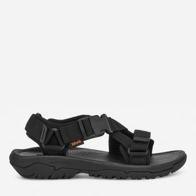 Black Teva Hurricane Verge Men's Sandals | TIPZVP8