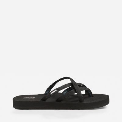 Black Teva Olowahu Women's Sandals | H79OXH6