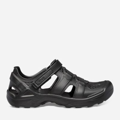 Black Teva Omnium Drift Kids' Slip Ons | 683U4PH