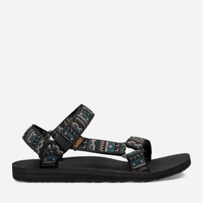 Black Teva Original Universal Men's Sandals | 5MM9ZF5