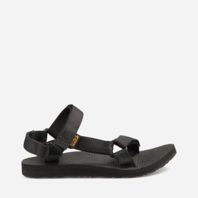 Black Teva Original Universal Women's Sandals | LXTYADL