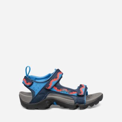 Black Teva Tanza Kids' Sandals | D9KFKFT