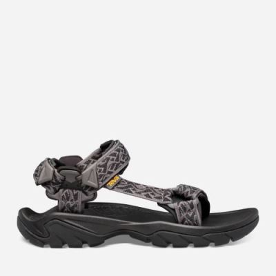 Black Teva Terra Fi 5 Universal Men's Sandals | N1U15GW