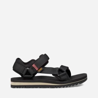 Black Teva Universal Trail Women's Flatforms | E0GV4ER