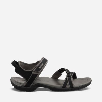 Black Teva Verra Women's Sandals | E9TQNDC