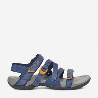 Blue Indigo Teva Ascona Sport WEB Women's Sandals | AH3SOUM