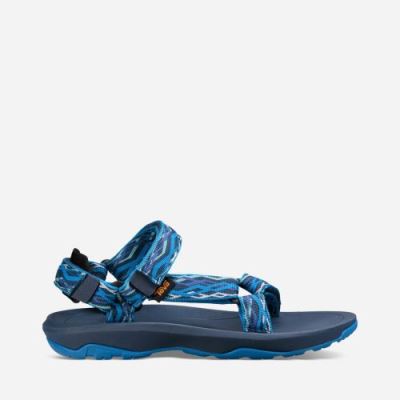 Blue Teva Hurricane XLT 2 Kids' Sandals | D972SF0