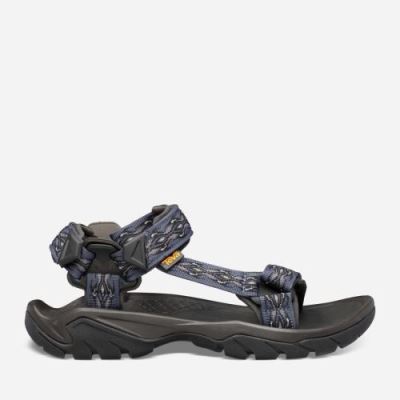 Blue Teva Terra Fi 5 Universal Men's Sandals | Q76Y607