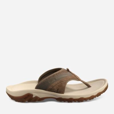 Brown Teva Pajaro Men's Sandals | 6GPF4IH