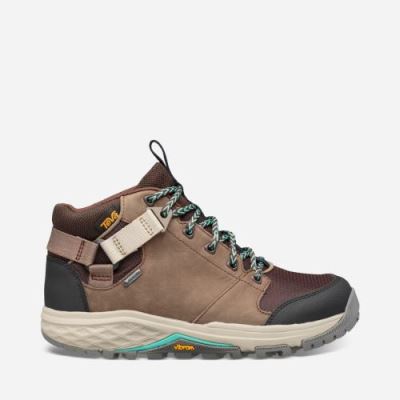 Chocolate Teva Grandview GTX Women's Boots | QNJF4R5