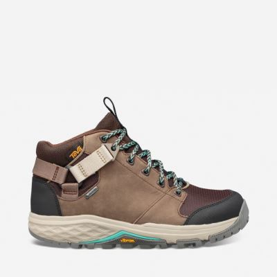 Chocolate Teva Grandview Gore-Tex Women's Shoes | 61LVAOT