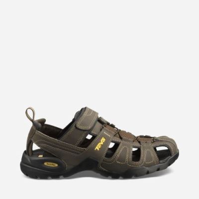 Coffee Teva Forebay Men's Sandals | JFQOGG3