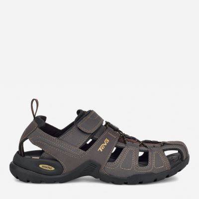 Coffee Teva Forebay Men's Shoes | SNDJBNH