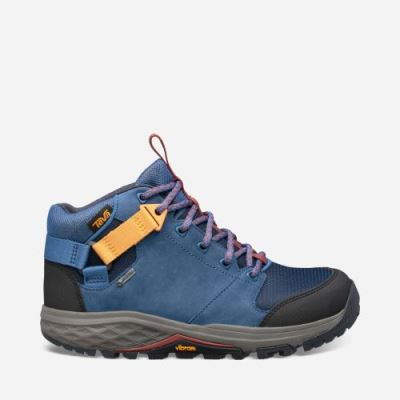 Dark Blue Teva Grandview GTX Women's Boots | GCLG8BO