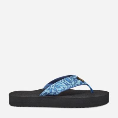 Dark Blue Teva Original Mush Women's Flip Flops | 2BZCPB7