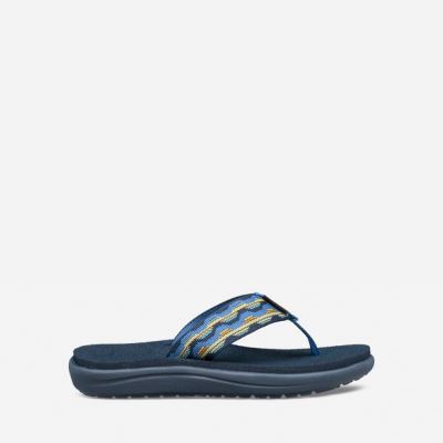 Dark Blue Teva Voya Flip Kids' Sandals | 80VWVSQ