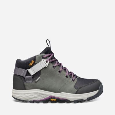 Dark Grey Teva Grandview GTX Women's Hiking Boots | 0XT0EJ2