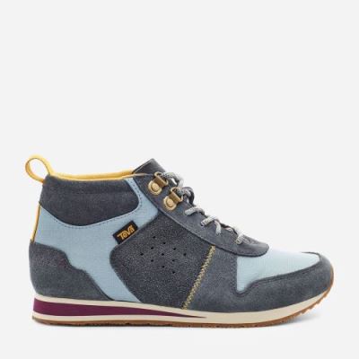 Dark Grey Teva Highside '84 Mid Women's Sneakers | 63KNR65