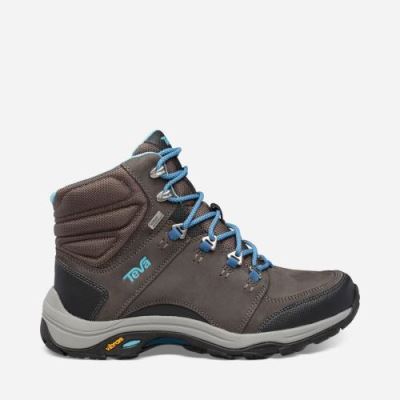 Dark Grey Teva Montara Mid eVent Women's Boots | DQC43HO