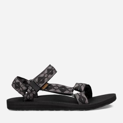 Dark Grey Teva Original Universal Men's Sandals | FKL8H8O