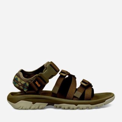 Dark Olive / Green Teva Hurricane XLT2 Alp Men's Sandals | FSOE6XC