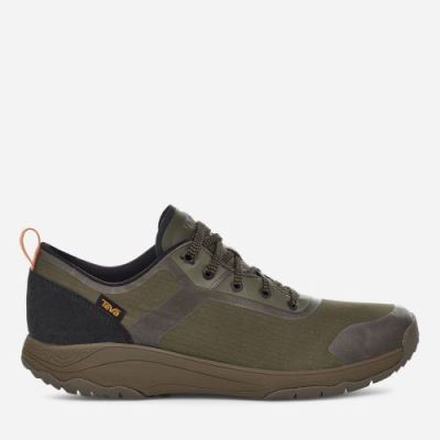 Dark Olive Teva Gateway Low Men's Hiking Boots | CWGPLI2