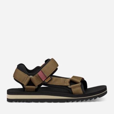 Dark Olive Teva Universal Trail Men's Sandals | OKY81G4