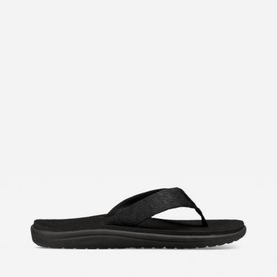 Dark Red Black Teva Voya Flip Men's Sandals | L0KIGS0