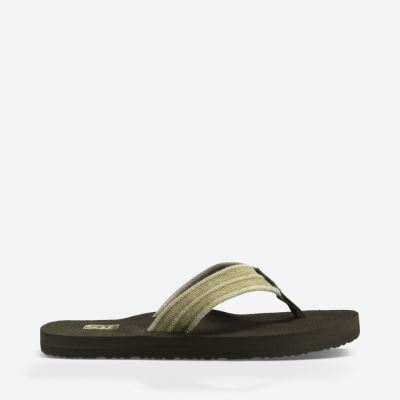 Dune Teva Mush II Canvas Men's Sandals | 7UFJ7MM