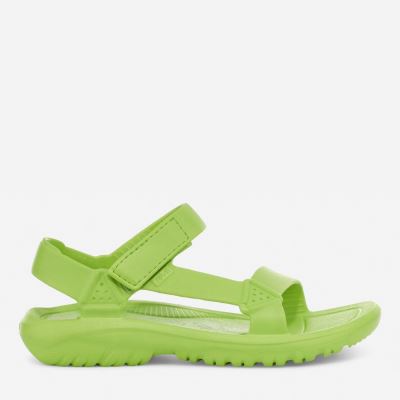 Green Teva Hurricane Drift Men's Sandals | 5NXBZT1