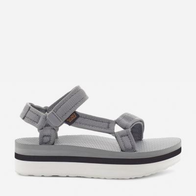 Griffin Teva Flatform Universal Mesh Print Women's Flatforms | QHZQK5R