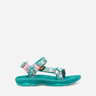 Light Green Teva Hurricane XLT 2 Kids' Sandals | 0Z2RR3K