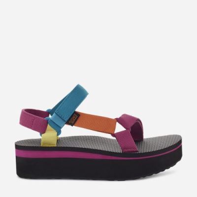 Multicolor Teva Flatform Universal Women's Flatforms | 6700AW9