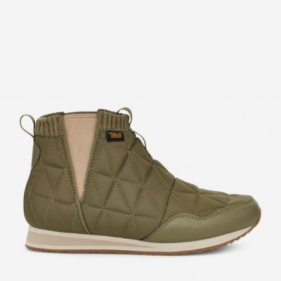 Olive Teva Ember Mid Women's Boots | VDBSAA4