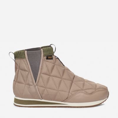 Olive Teva ReEMBER MID Women's Boots | 3VSZADV