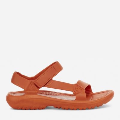 Orange Teva Hurricane Drift Men's Sandals | 4ZESZ8J