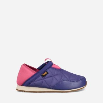 Purple Teva Ember Moc Kids' Slippers | UVWTS6L