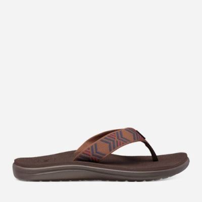 Quito Bison Teva Voya Flip Men's Sandals | XRZLMXU