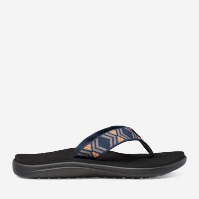 Quito Dark Denim Teva Voya Flip Men's Flip Flops | Z04LTAI