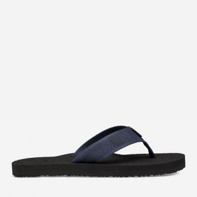 Raki Dark Denim Teva Mush II Men's Flip Flops | QQMVZH6