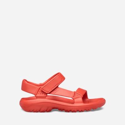 Red Teva Hurricane Drift Kids' Sandals | LA8EU41