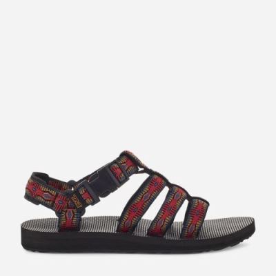 Red Teva Original Dorado Women's Sandals | UFANDHQ