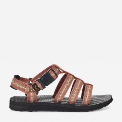 Revel Aragon Teva Original Dorado Women's Sandals | TK0NY0Z