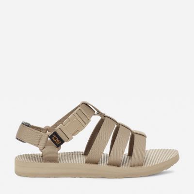 Sesame Teva Original Dorado Women's Sandals | KRI42OJ